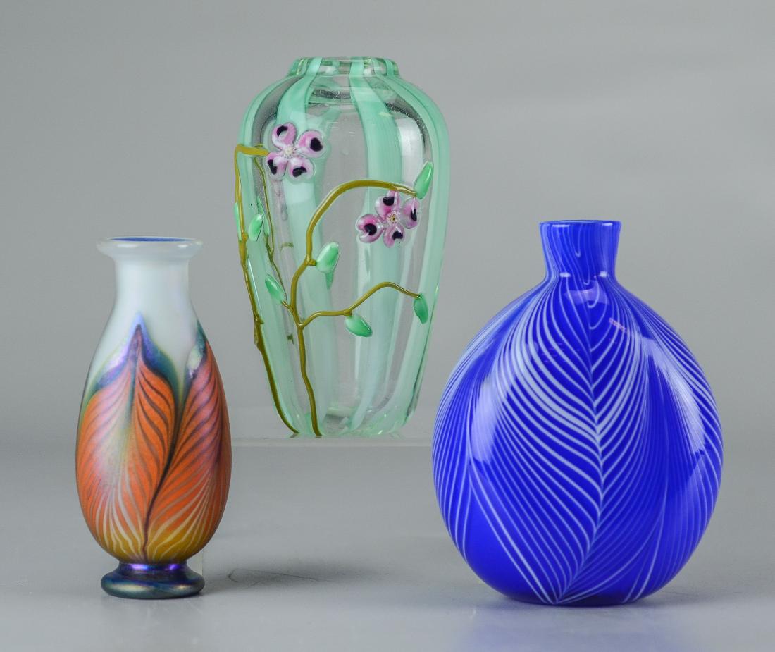 3 Pcs of contemporary art glass (1 of 4)