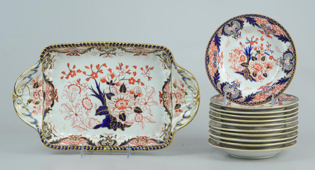 Royal Crown Derby Imari Ice Cream Set (1 of 12)