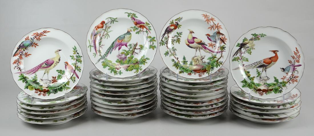 32 Mottahedeh Vista Alegre bird soup bowls (1 of 6)