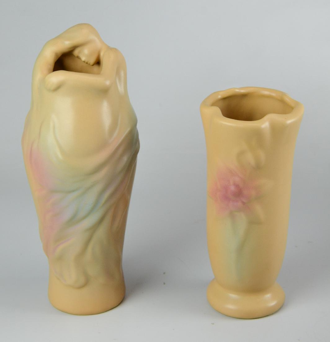 (2) Van Briggle vases, one "Lorelei" (1 of 5)