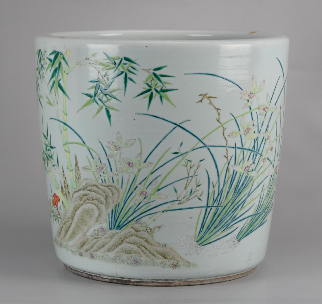 Chinese porcelain jardiniere (1 of 20)