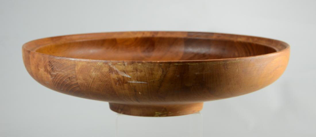 Georg Jensen Henning Koppel design teak center bowl (1 of 4)