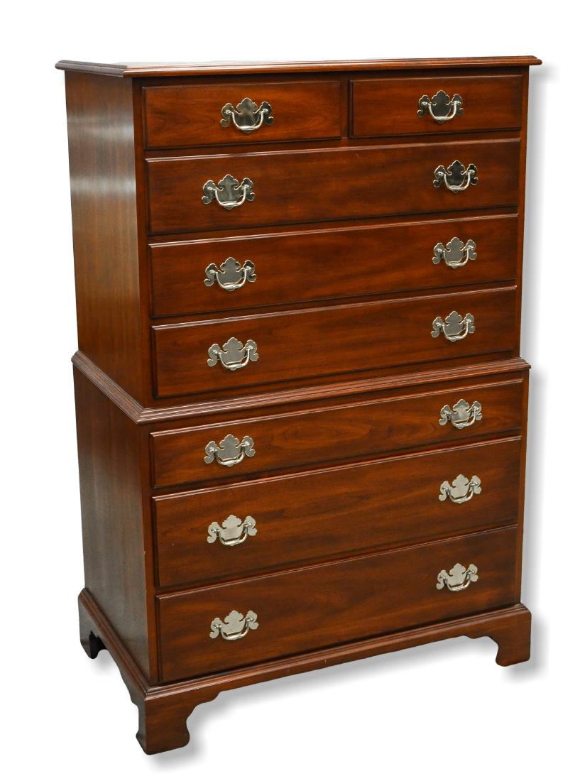 Henkel Harris cherry chest on chest (1 of 4)