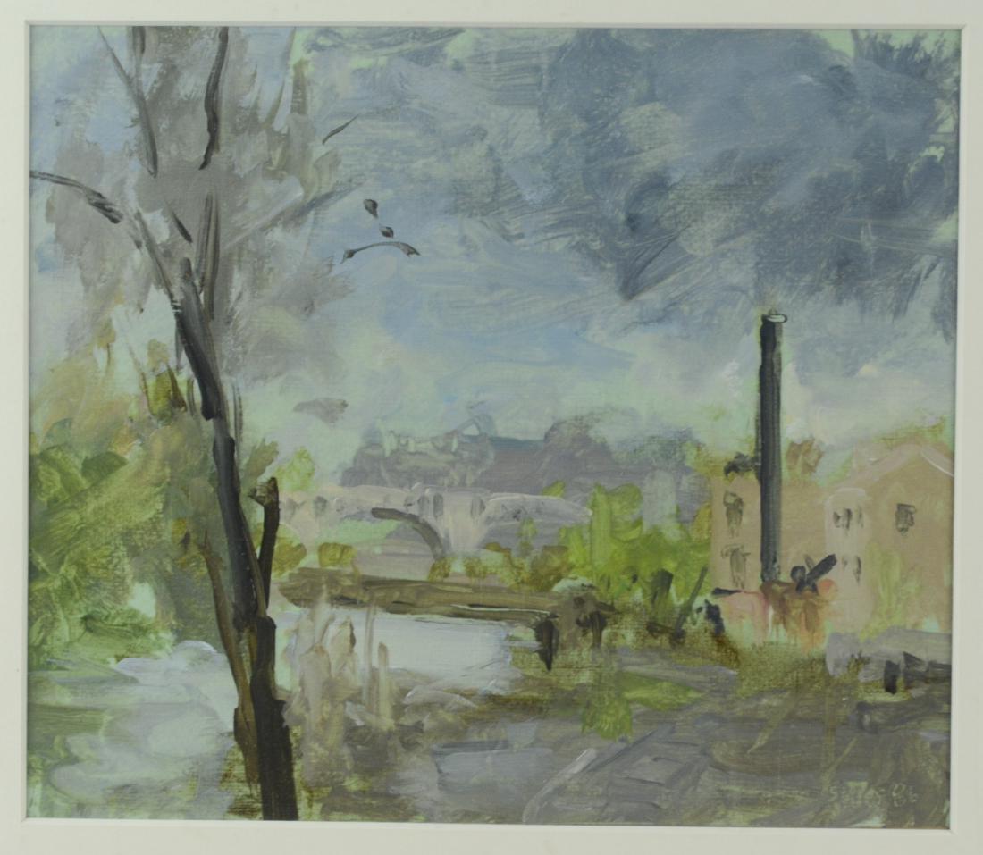 Stuart Shils Manayunk Bridge from Flat Rock Road (1 of 4)