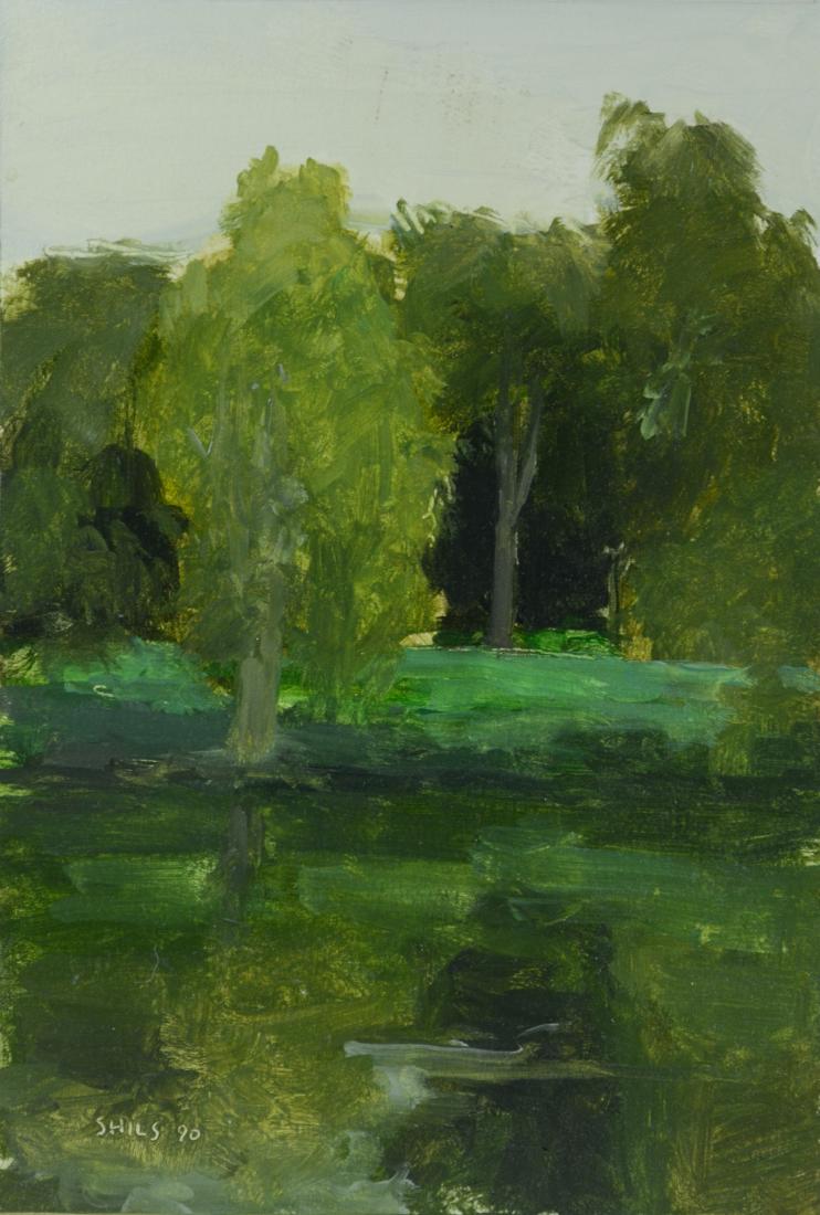 Stuart Shils landscape "High Summer on the Schuylkill" (1 of 4)