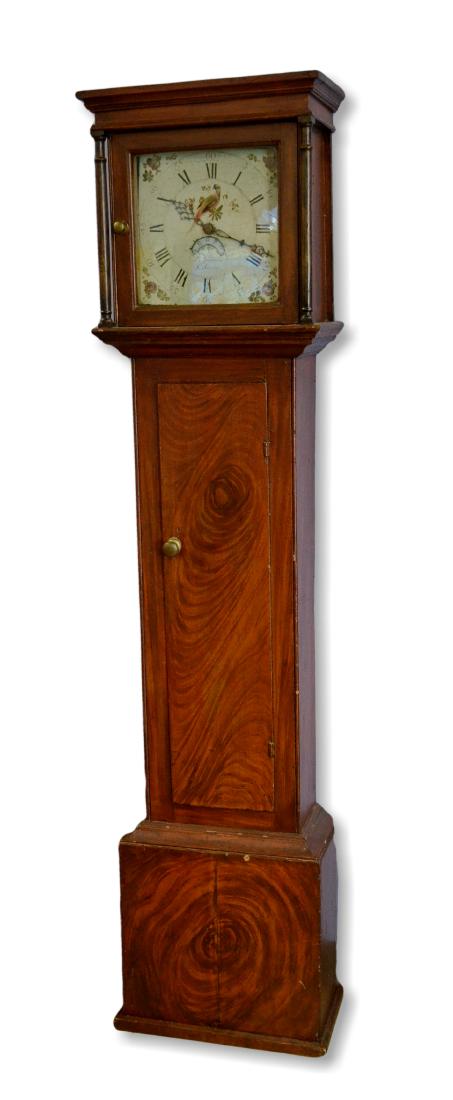 B Andrews, St Austle, tall case clock (1 of 3)