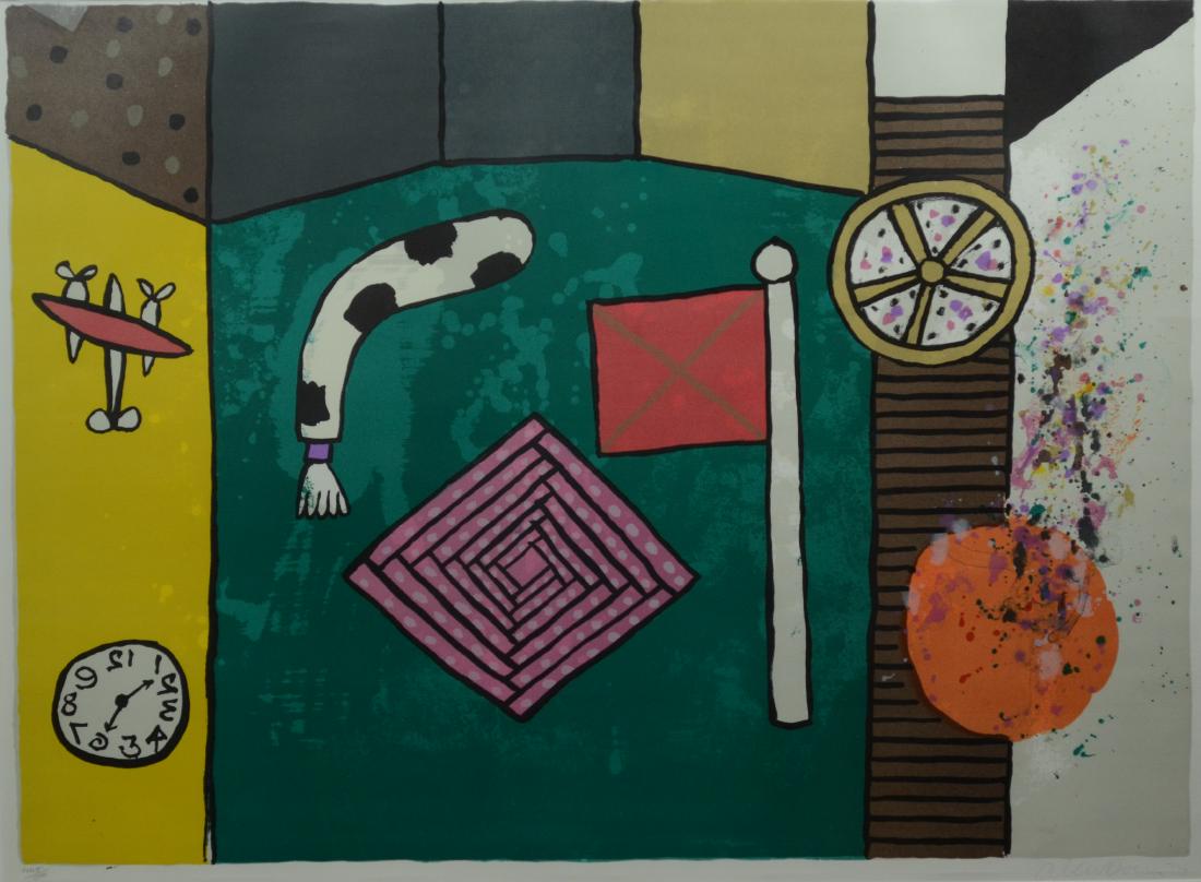 Alan Davie, abstract print (1 of 4)