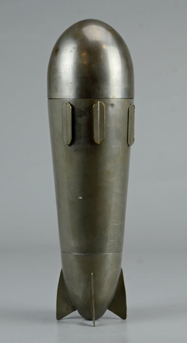 Silver plated Zeppelin Airship Cocktail Shaker (1 of 7)