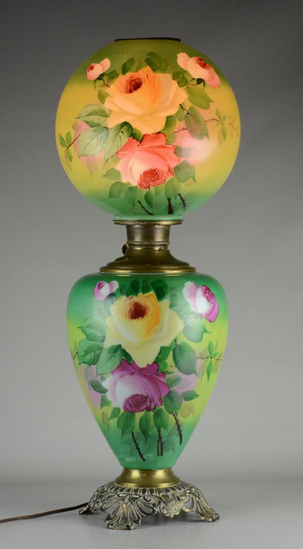 Gone with the Wind converted oil lamp (1 of 4)