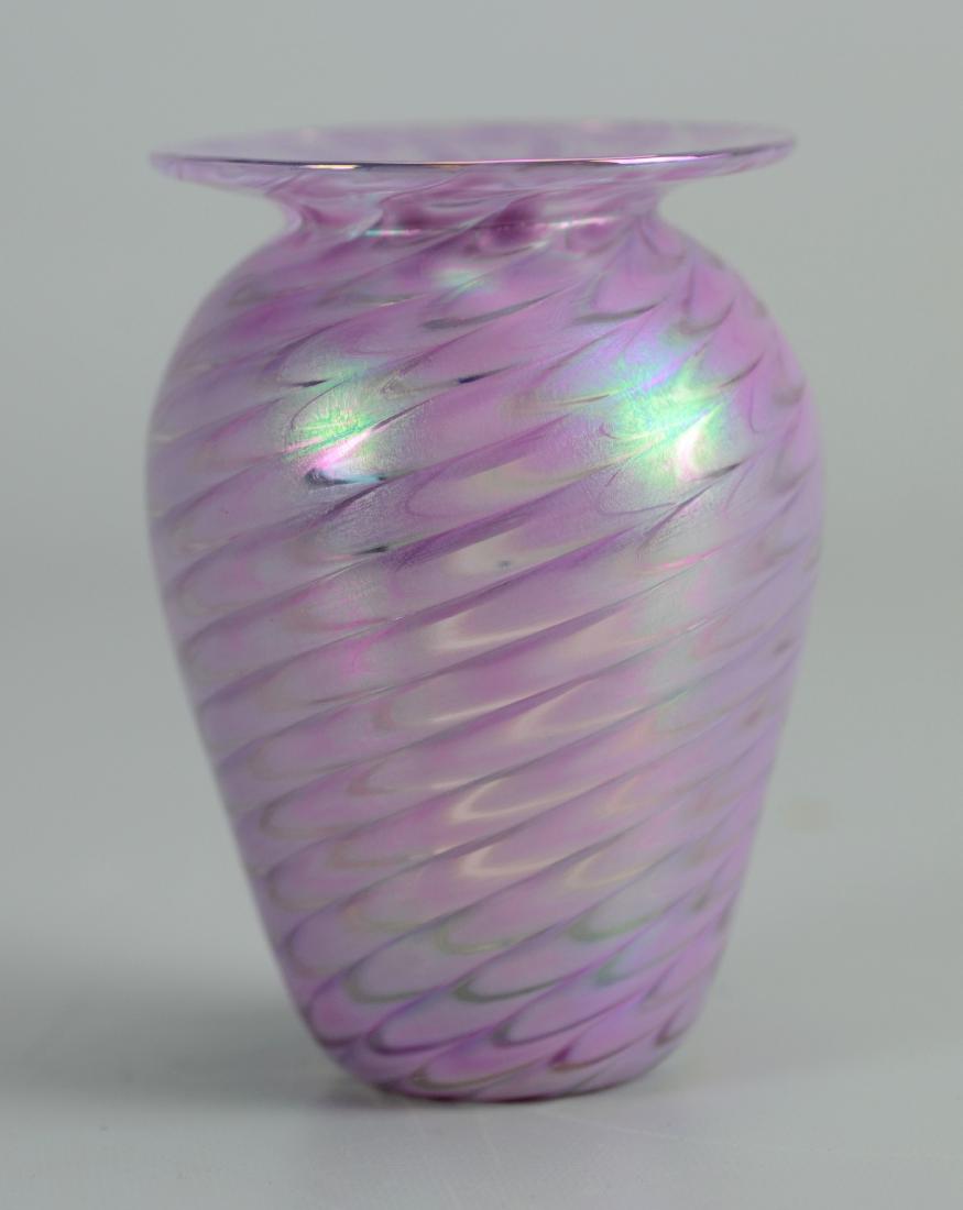 Northwest Studios Mount Saint Helens glass vase (1 of 2)