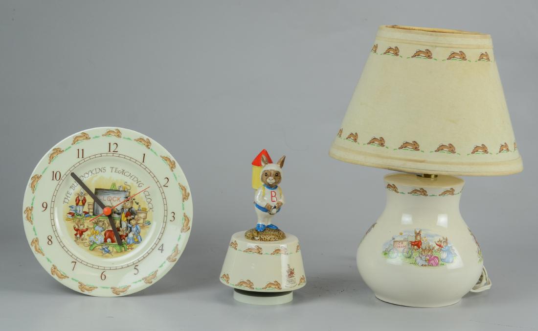 (3) pcs Royal Doulton Bunnykins porcelain (1 of 3)
