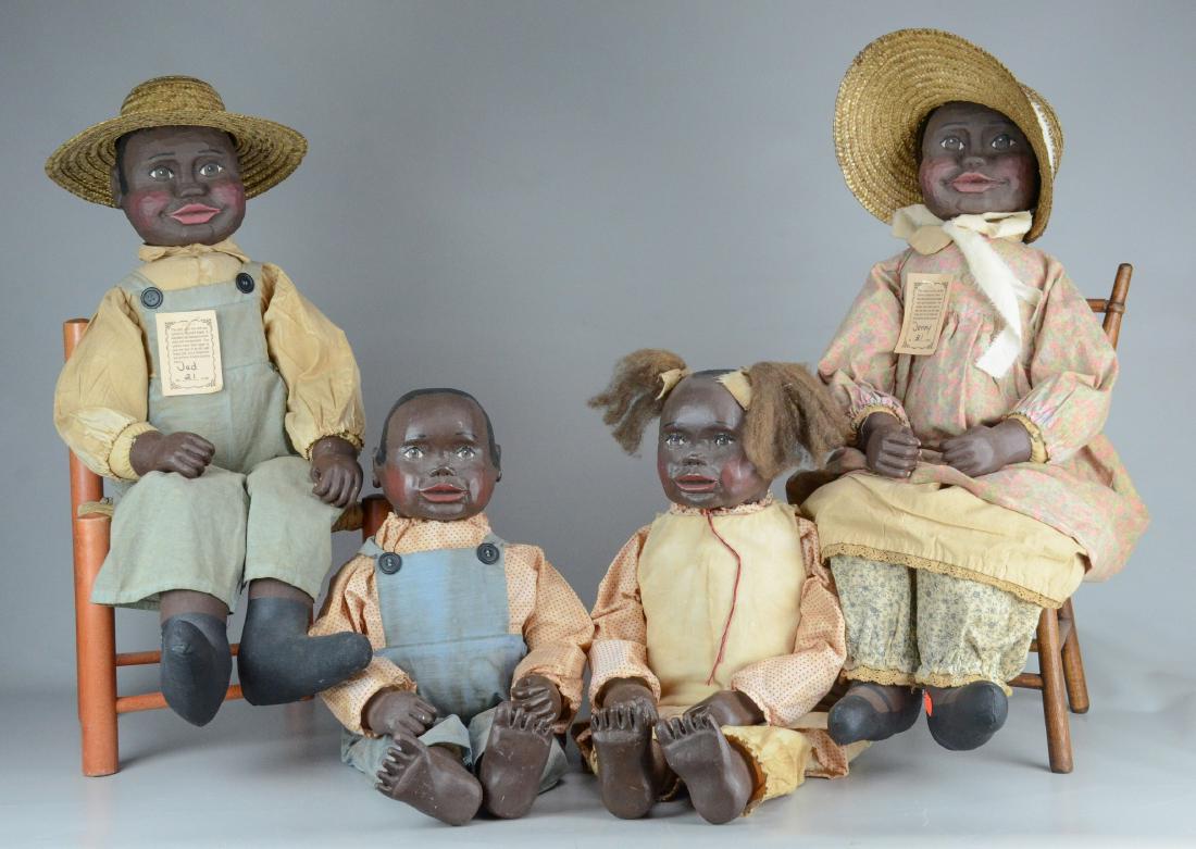 4 Maynard Arnett Reproduction Dolls