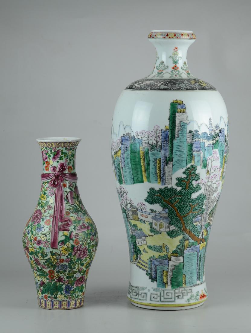 (2) Contemporary Chinese vases (1 of 4)