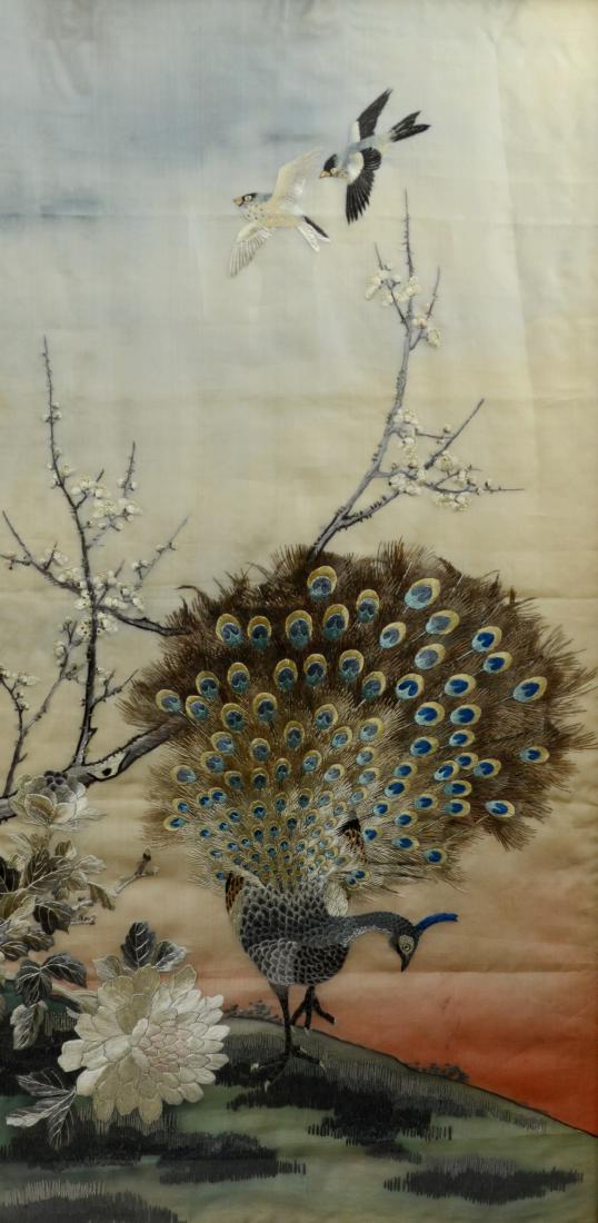 Asian embroidered panel (1 of 8)