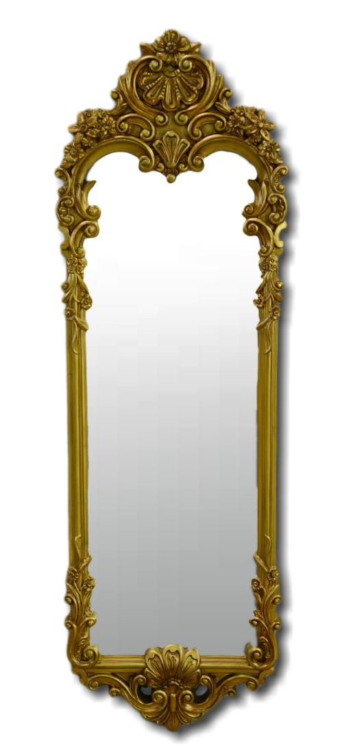 French style gilt carved pier mirror (1 of 1)