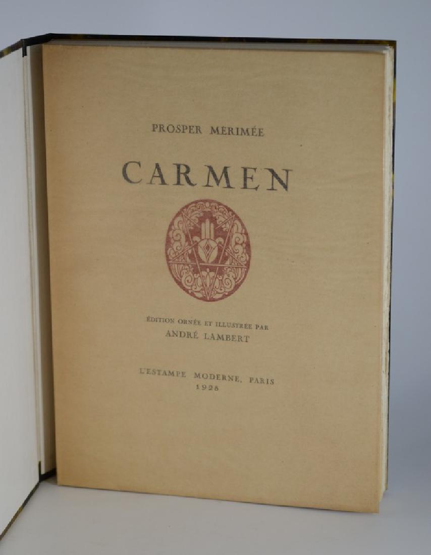 Merimee, Prosper, "Carmen", Paris: L'Estampe Moderne (1 of 3)