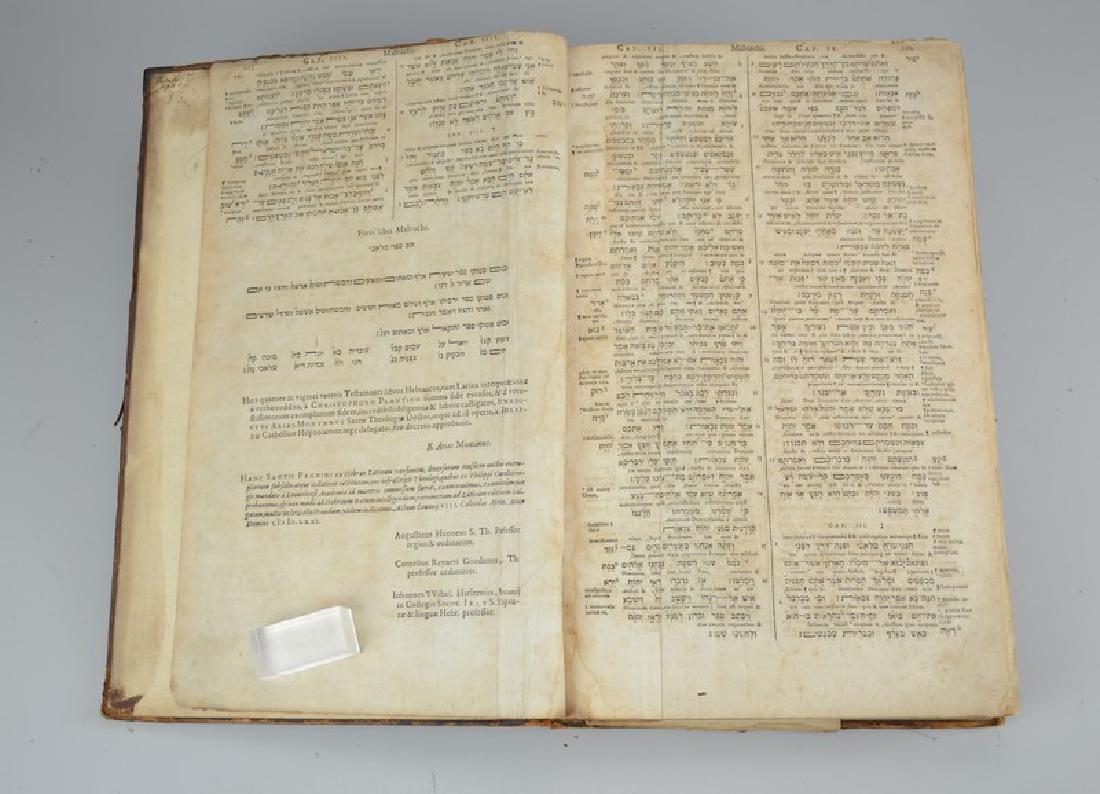 [Hebrew] Biblia Hebraica, ([Geneva], [Peter de la Ro (1 of 5)