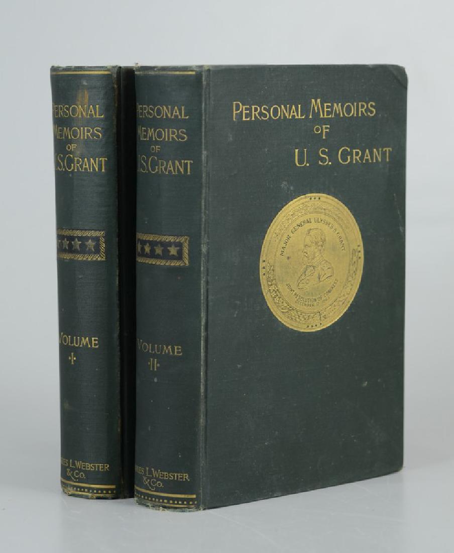 Grant, Ulysses S, "Personal Memoirs of U.S. Grant", (1 of 3)