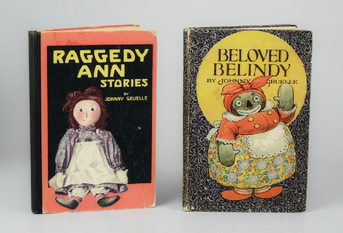 [Raggedy Ann] Gruelle, Johnny "Beloved Belindy", (Jo: [Raggedy Ann] Gruelle, Johnny "Beloved Belindy", (Joliet, PF Volland after 1926); Original pictorial boards with minor scuffs and marks; Of significant Black American interest, this scarce title from 