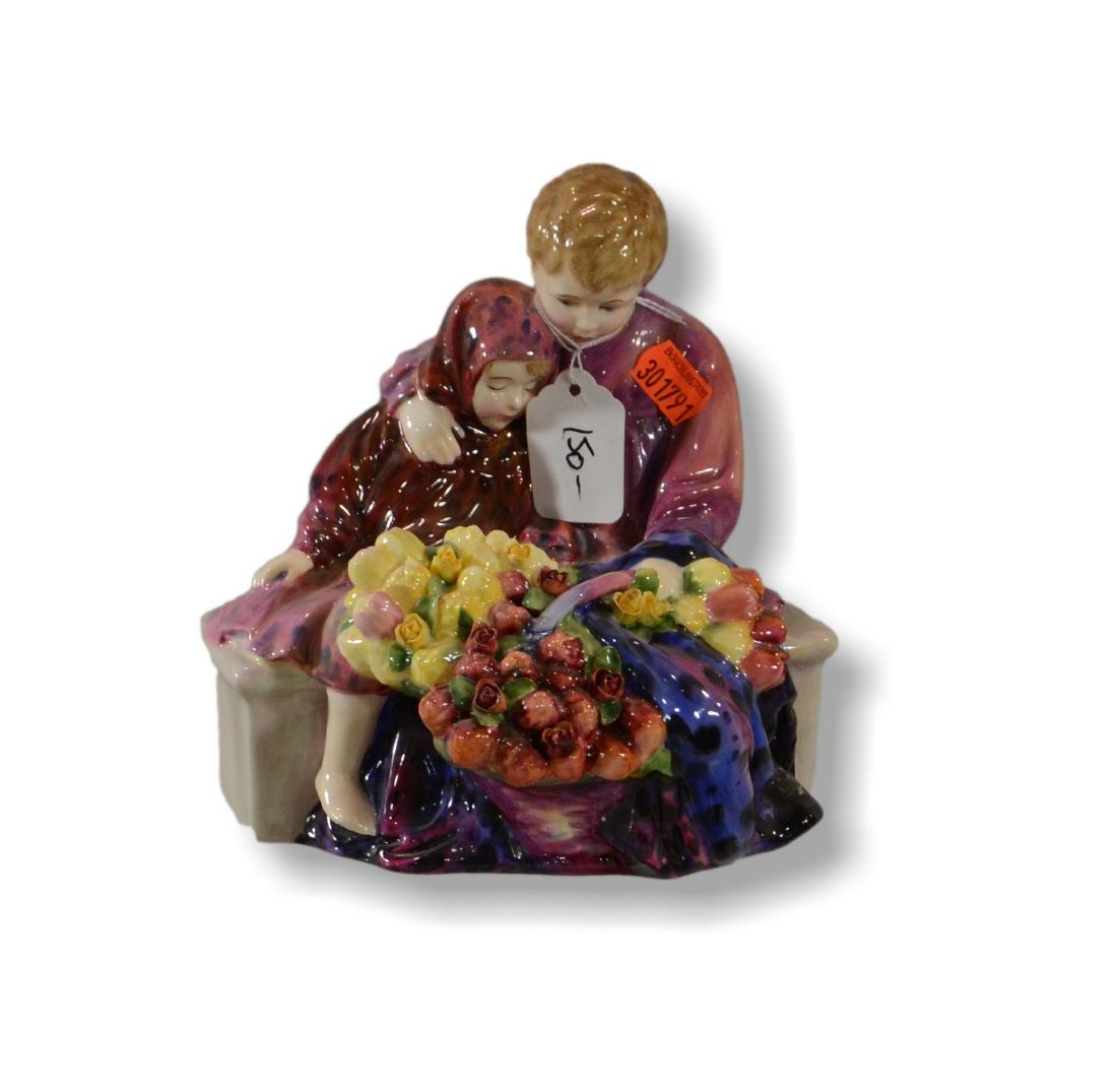 Royal Doulton figurine, Flower Sellers Children (1 of 1)