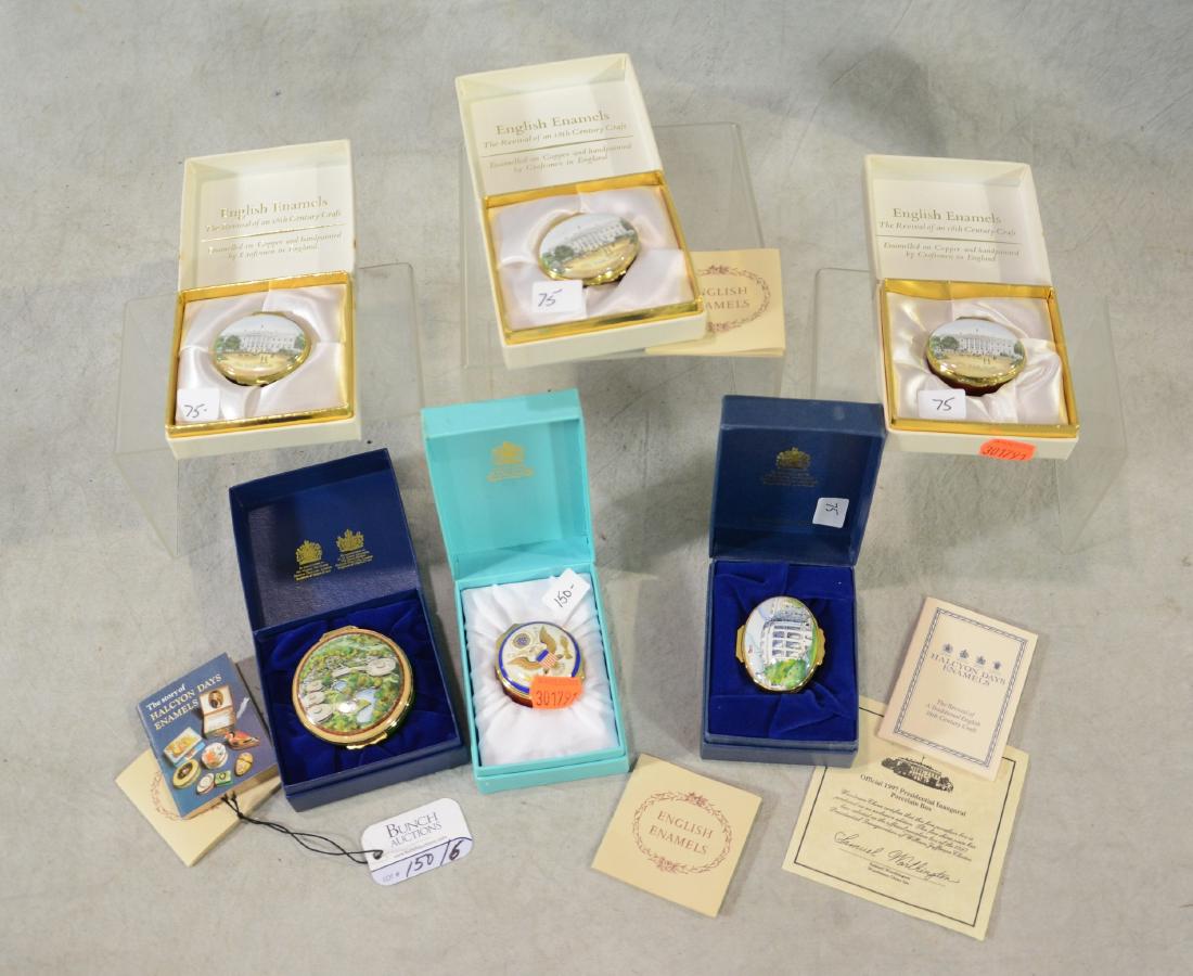 (6) Presidential Enamel boxes (1 of 1)