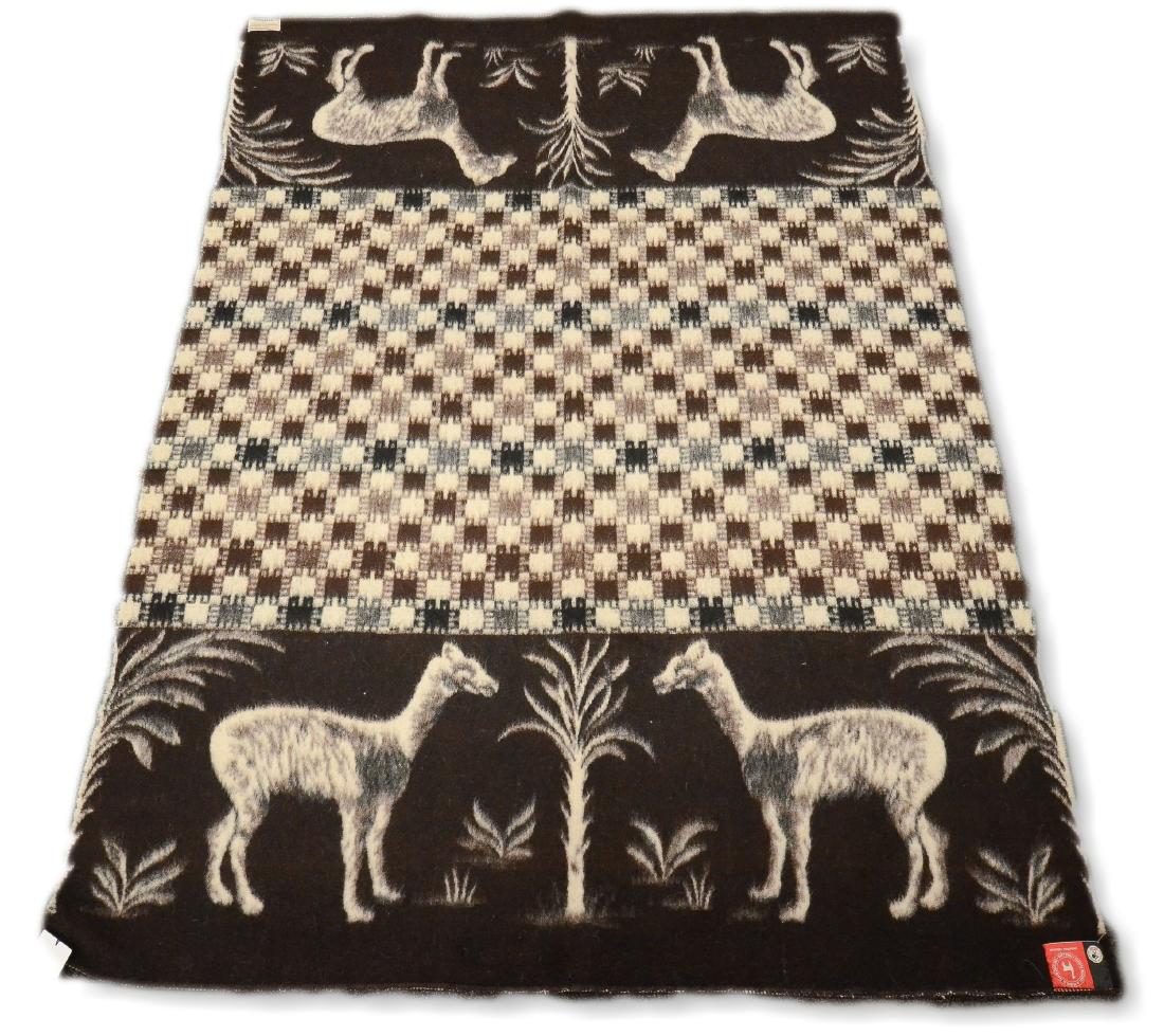 Alpaca & wool blanket,  Made in Peru (1 of 1)