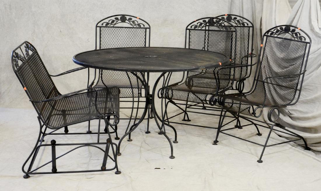 6 Pcs Salterini Style Patio Furniture Aug 14 2018 William Bunch Auctions Appraisals In Pa 6 Pcs Salterini Style Patio Furniture, Salterini Style Patio Furniture
