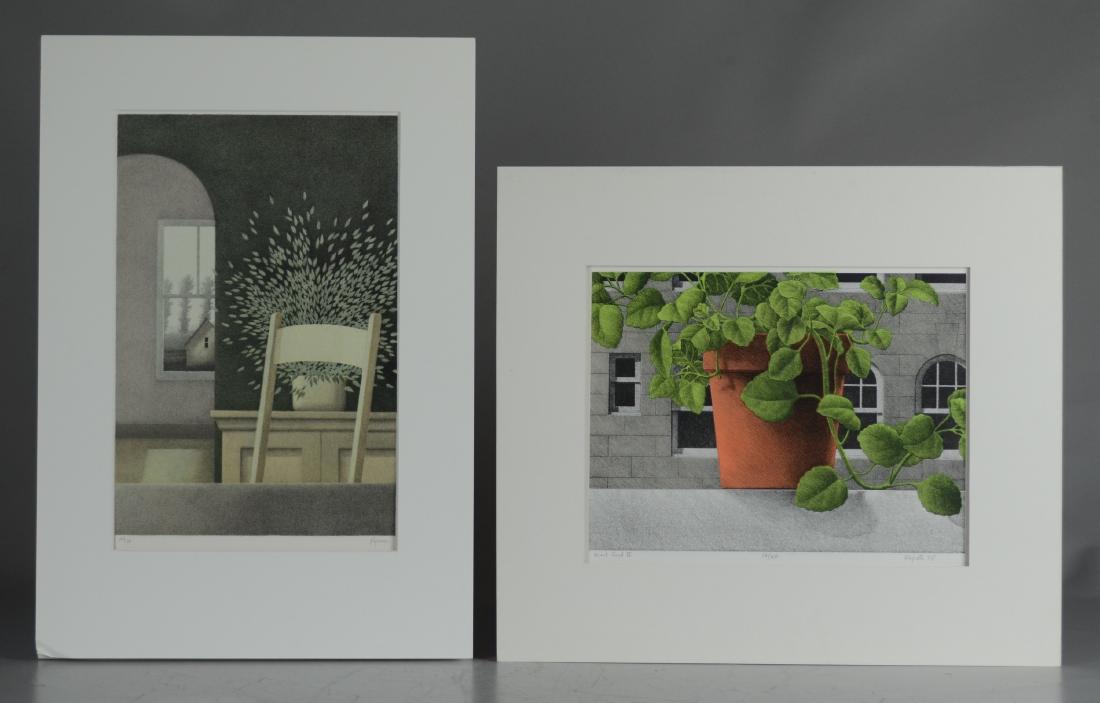 (2) Robert Kipniss and Hugh Kepets lithographs (1 of 7)