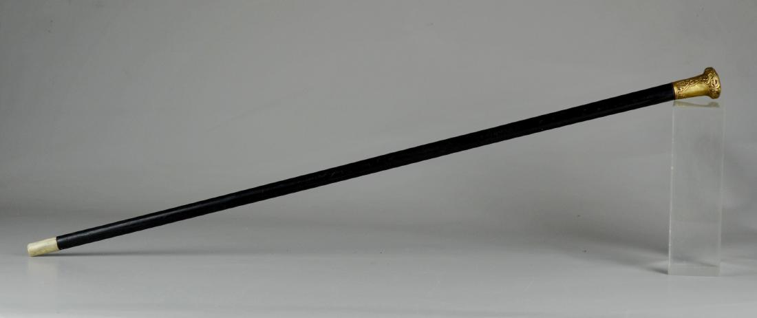 Gold Handled Walking Stick 1871 (1 of 2)