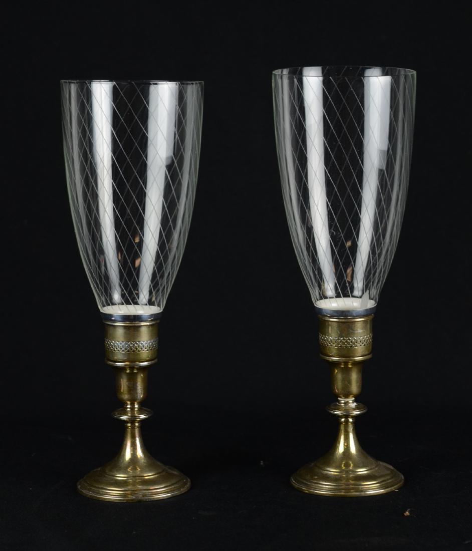 Pr Weighted Sterling Hurricane Candlesticks (1 of 1)