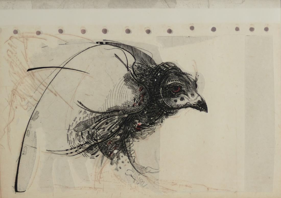 Leonardo Lasansky Etching "Prometheus Bound" (1 of 5)