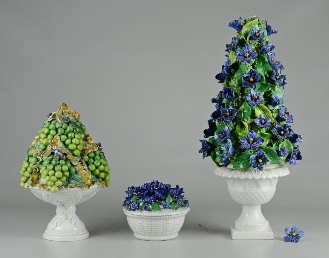 (3) Pcs Italian Porcelain (1 of 3)