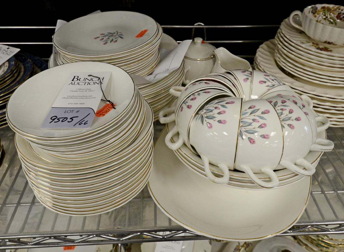 (66) Pcs Wedgwood Pink Hope Dinnerware (1 of 1)