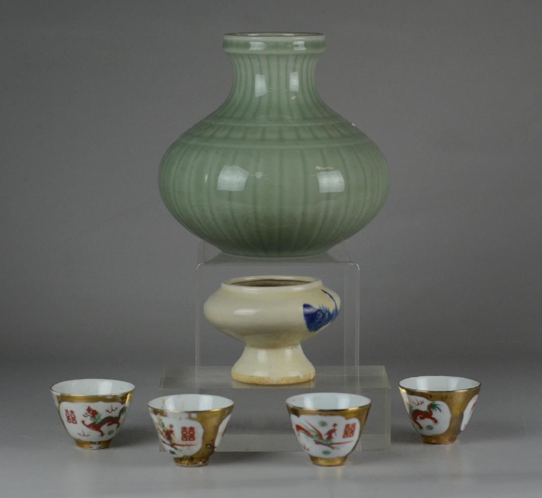 (6) Pcs. Asian Pottery (1 of 1)