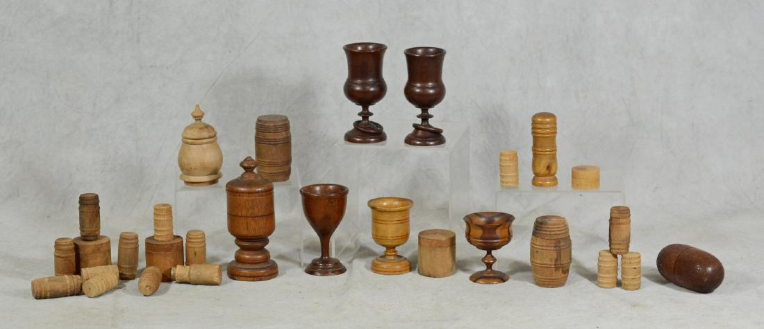 (24) pcs turned treenware (1 of 1)