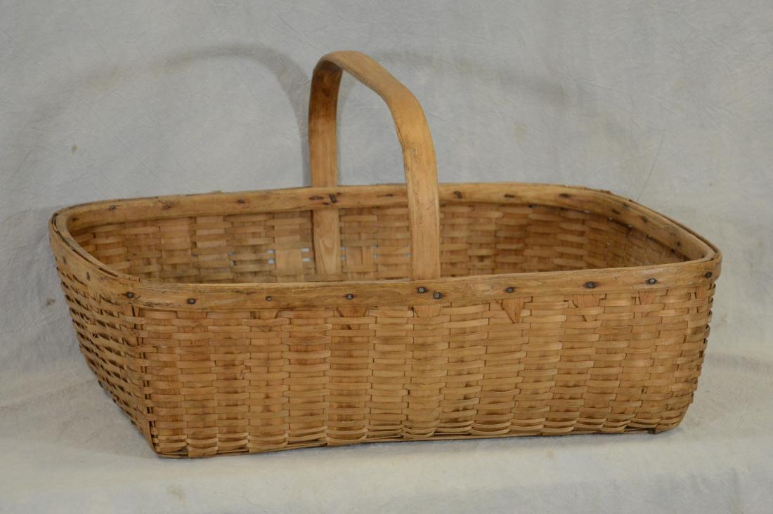 Splint Woven Gathering Basket (1 of 1)