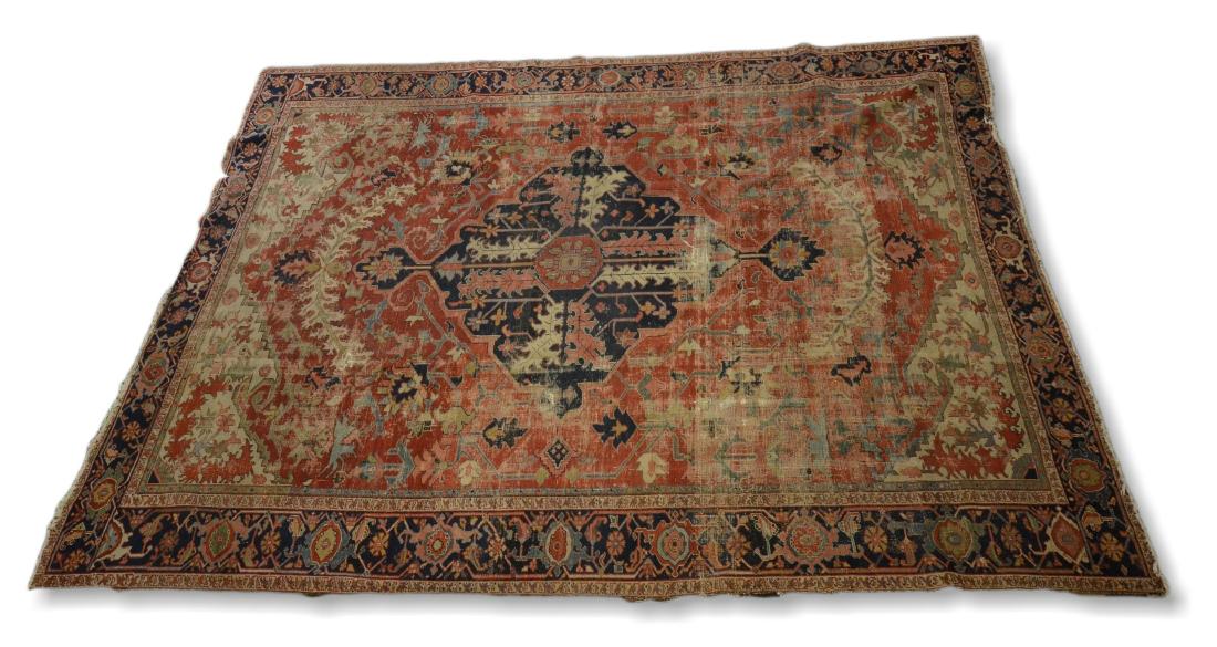 Circa 1910's Serapi Rug 9'2" x 12'0" (1 of 1)