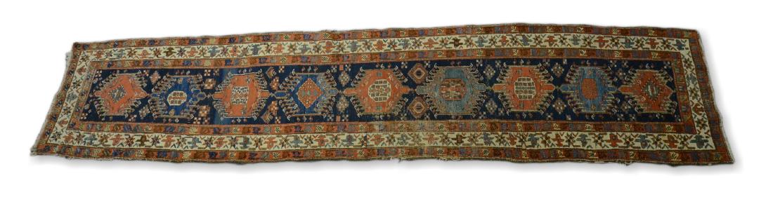 Circa 1910's Northwest Persian Runner 3'3" x 14'11" (1 of 6)
