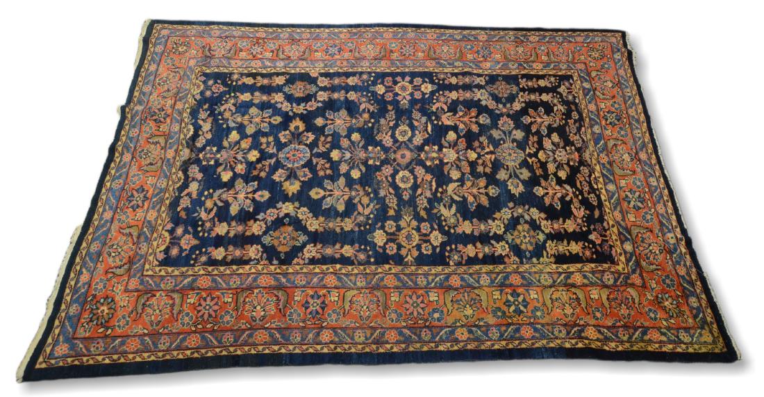 Circa 1920's Mahal Rug 8'6" x 12'2" (1 of 4)