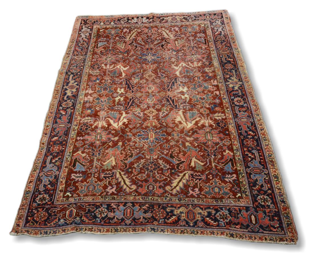 Circa 1920's Heriz Rug 7'1" x 9'10" (1 of 5)