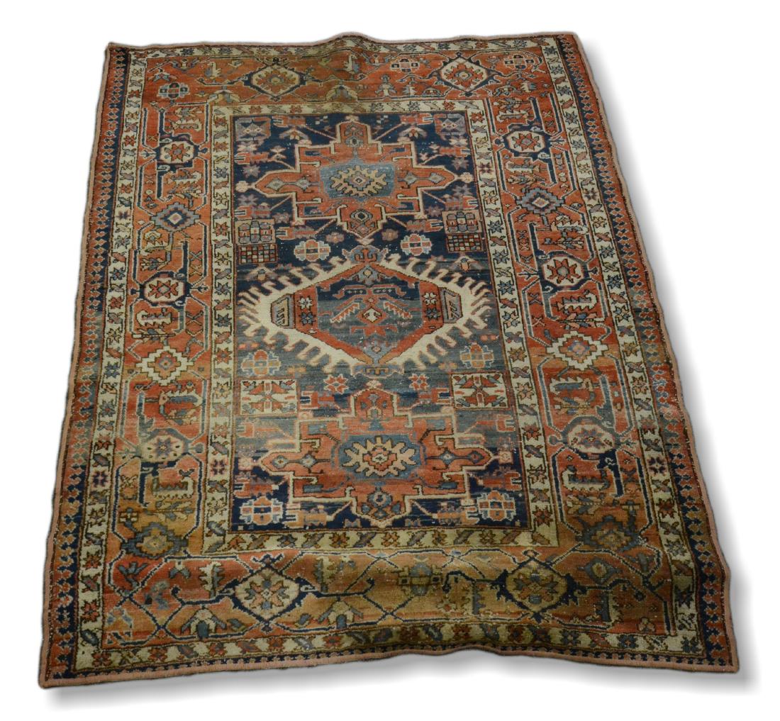 Circa 1920's Karadja Rug 5'8" x 6'0" (1 of 3)