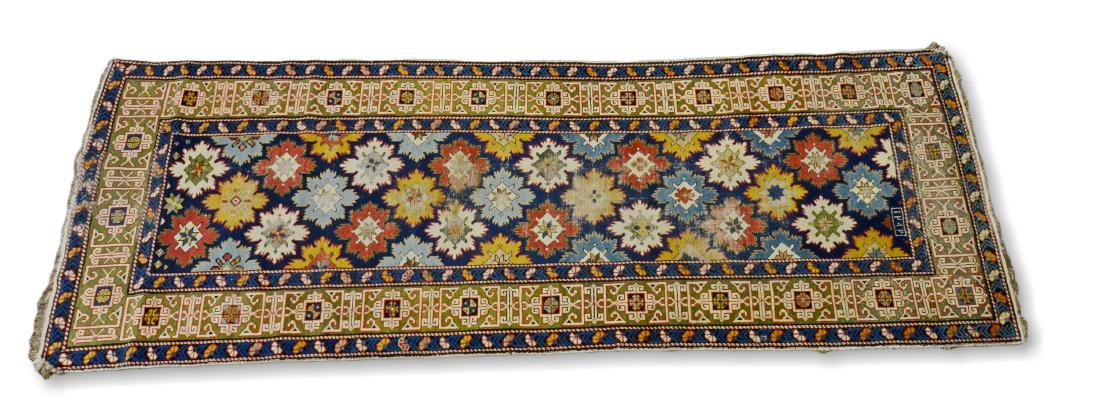 Circa 1920's Kuba Rug 3'0" x 8'5" (1 of 6)