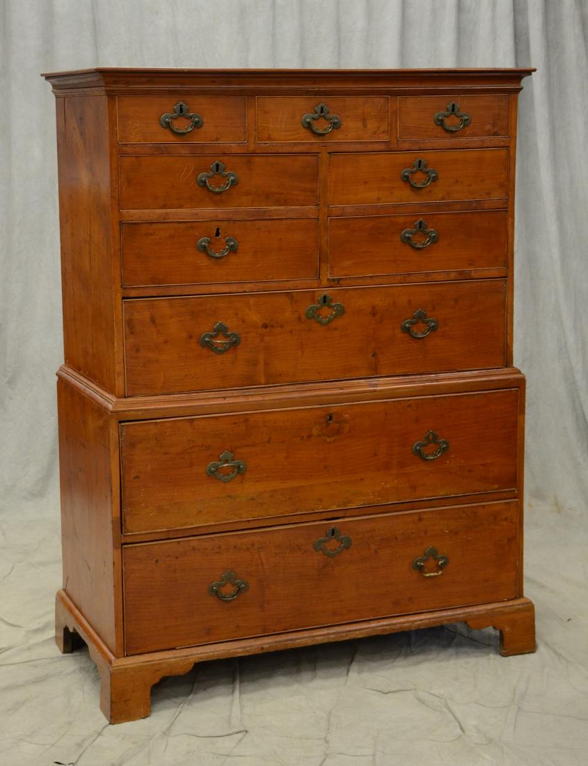 Applewood American Chippendale Chest On Chest (1 of 10)