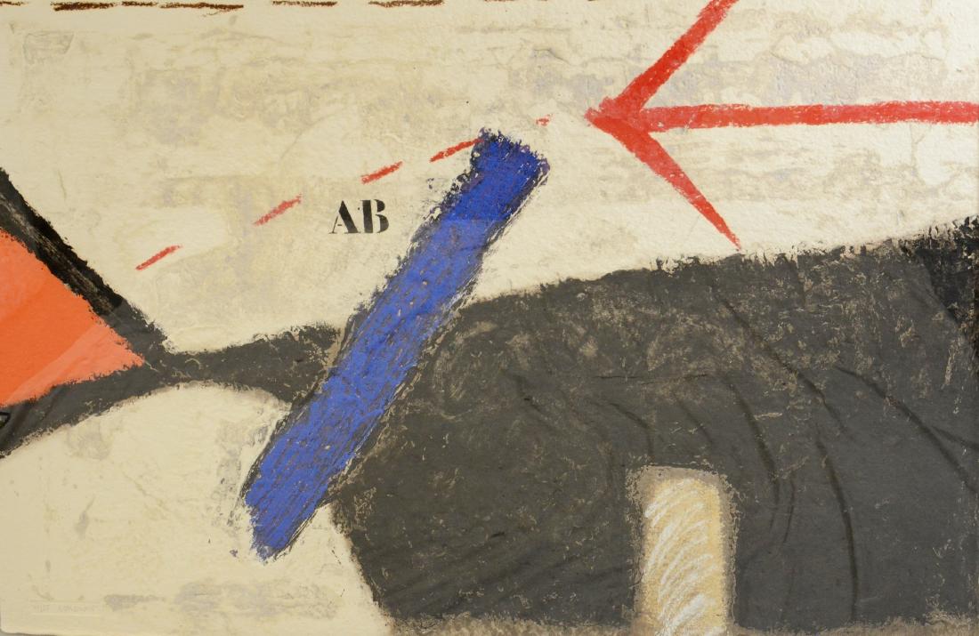 James Coignard Carborundum Print "AB 2" (1 of 3)