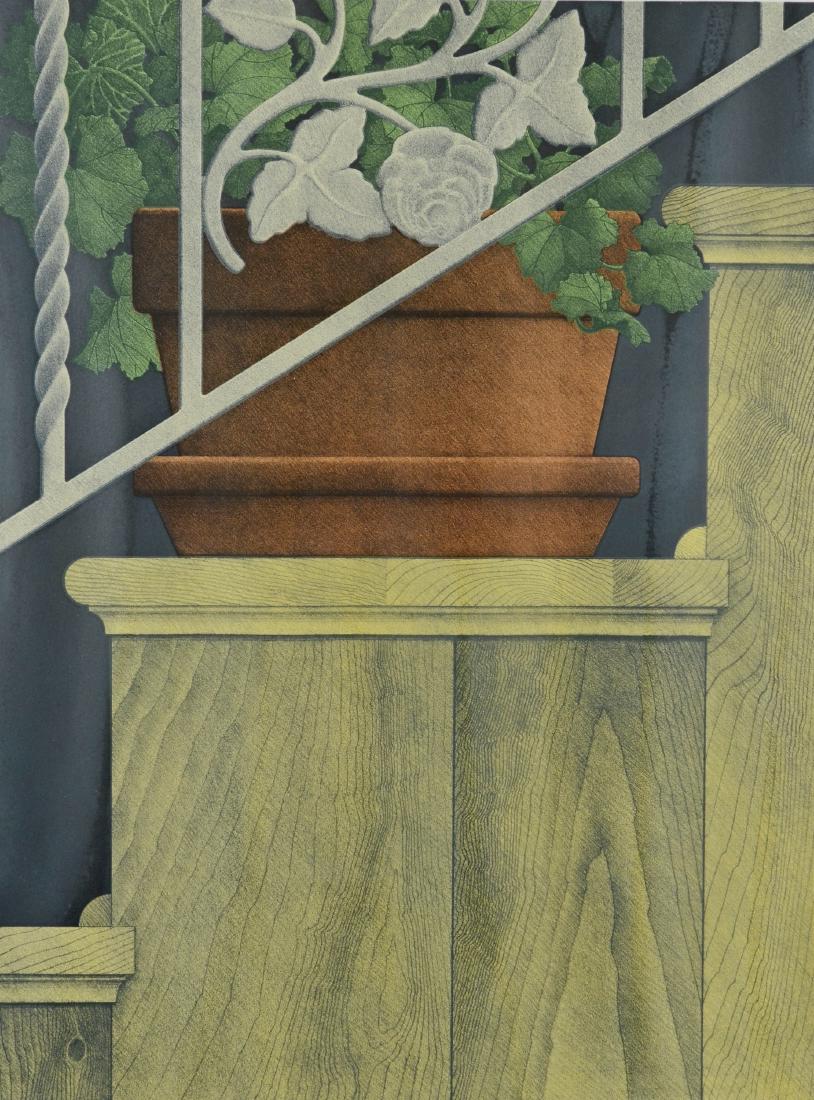 Hugh Kepets Color Lithograph "Cortelyou Road" (1 of 6)