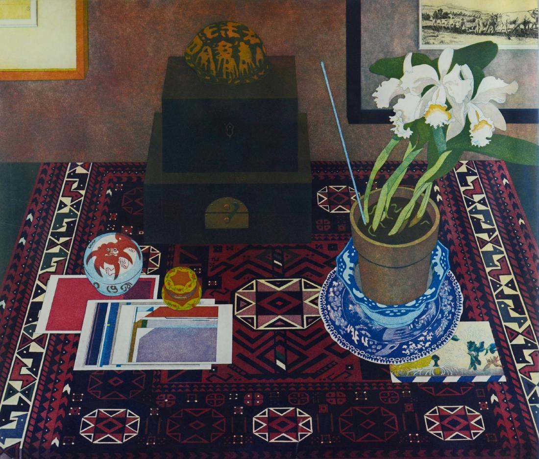 Katja Oxman Color Etching "Silence Agreed" (1 of 7)