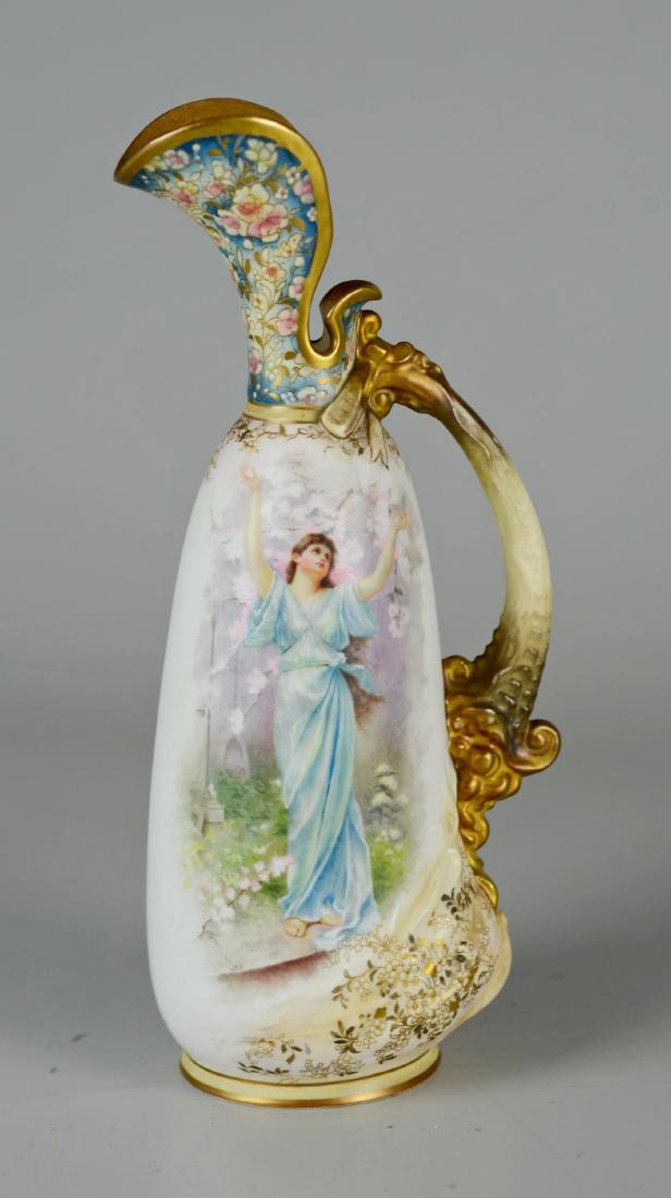 Doulton Burslem Hand Painted Ewer (1 of 5)