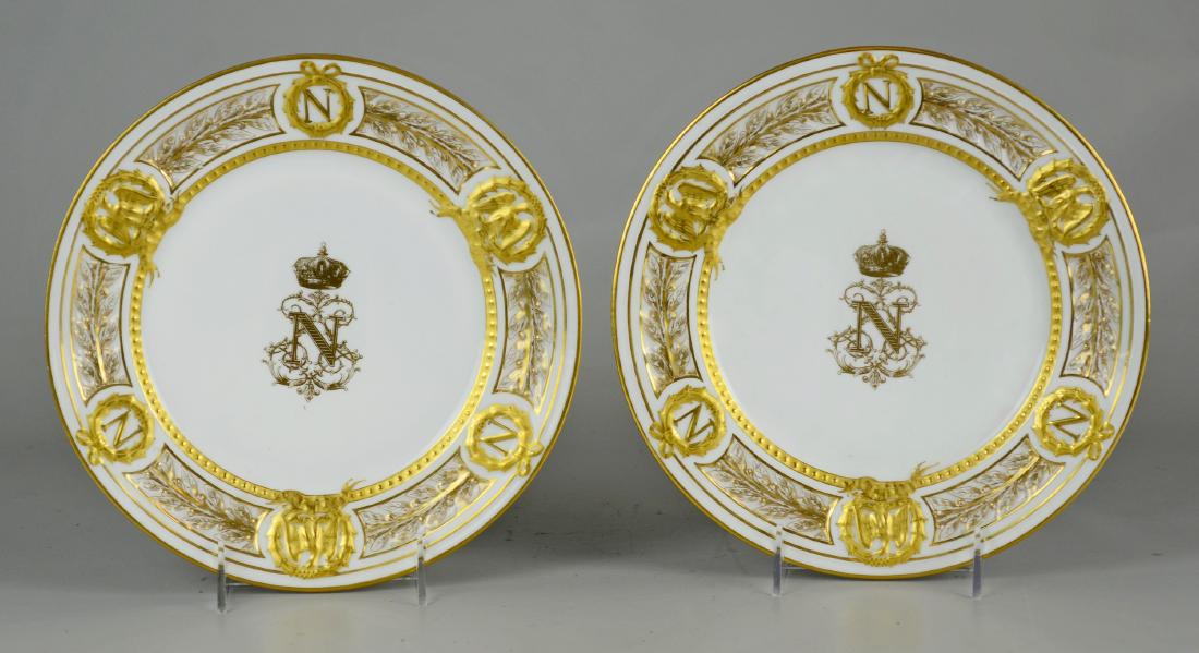 (2) Sevres Napoleon Plates (1 of 3)