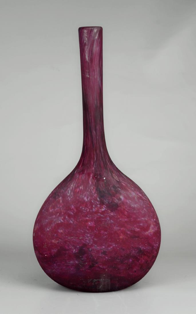 Daum Nancy Purple Vase (1 of 2)