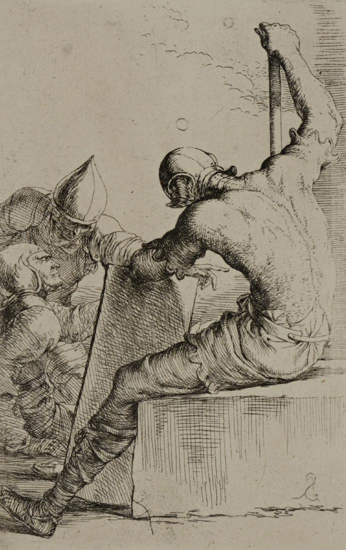 Salvator Rosa (Italian, 1615-1673), etching on paper (1 of 2)